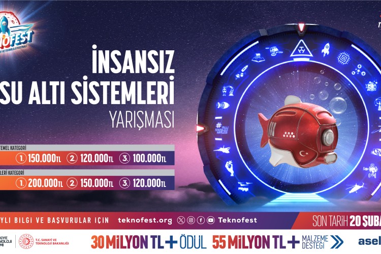 TEKNOFEST Gençliği Geleceğin Su Altı Araçları İçin Çalışıyor
