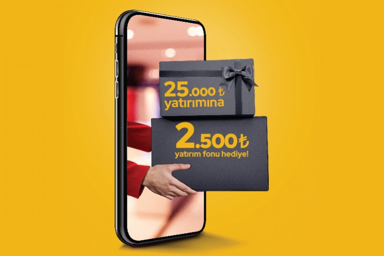 Odeabank'tan yatırımı destekleyen yeni kampanya: 25 bin TL yatırıma, 2.500 TL hediye fon