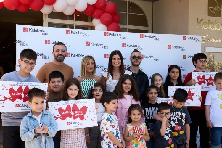 Kelebek Kids Resim Yarışması'nda Ödüller Sahiplerini Buldu