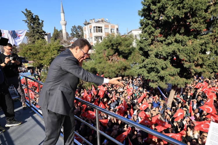 FATİH'TE İMAMOĞLU VE POLAT COŞKUSU