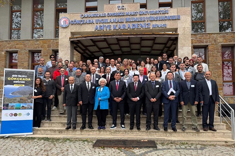 Gökçeada'nın geleceği bilim insanlarınca sempozyumda konuşuldu