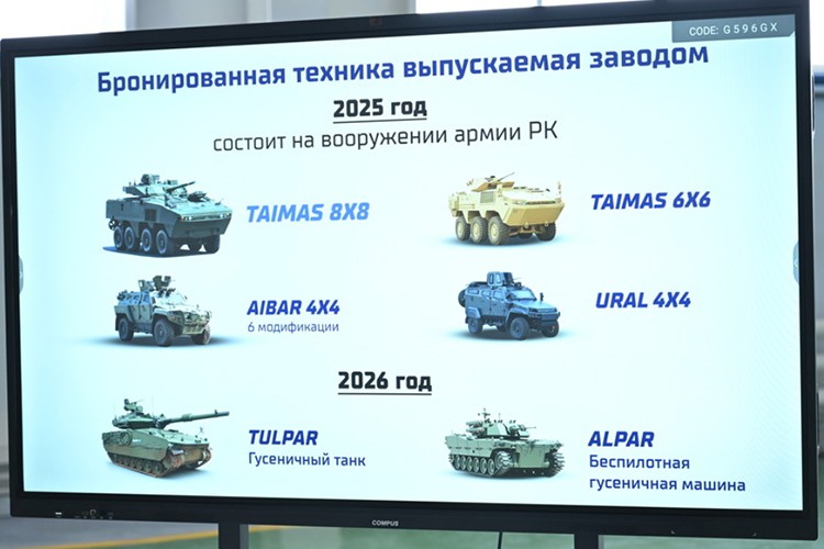 Kazakistan ile ortak savunma hamlesi
