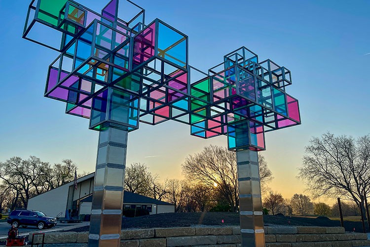 "Türk sanatçıdan Amerika'da dev heykel