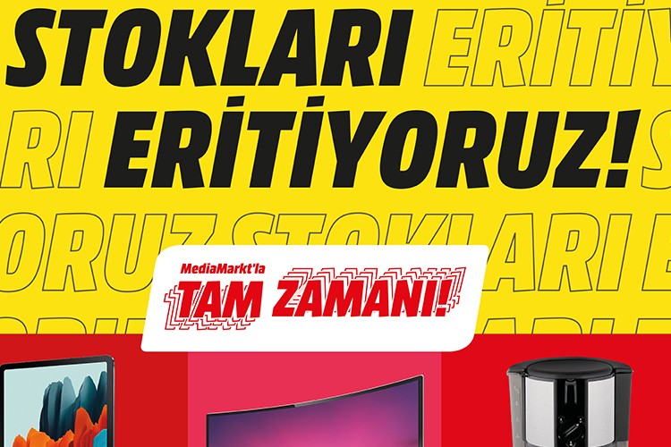 MediaMarkt Stokları Eritiyoruz kampanyasına devam ediyor