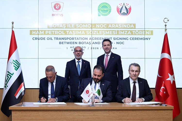 Irak'la petrol boru hattı anlaşması imzalandı