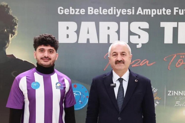 "AMPUTE MESSİ" GEBZE AMPUTE TAKIMINA TRANSFER OLDU