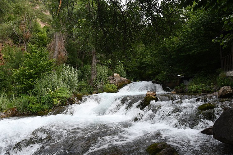 Tomara Şelalesi ziyaretçilerin uğrak noktası oldu