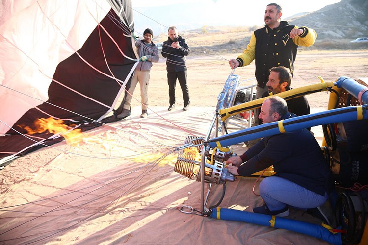 İlk yerli balonla uçtu