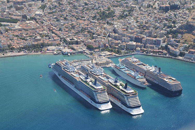 Türkiye'de kruvaziyer turizmi rotasında ilk sıra Kuşadası'nın