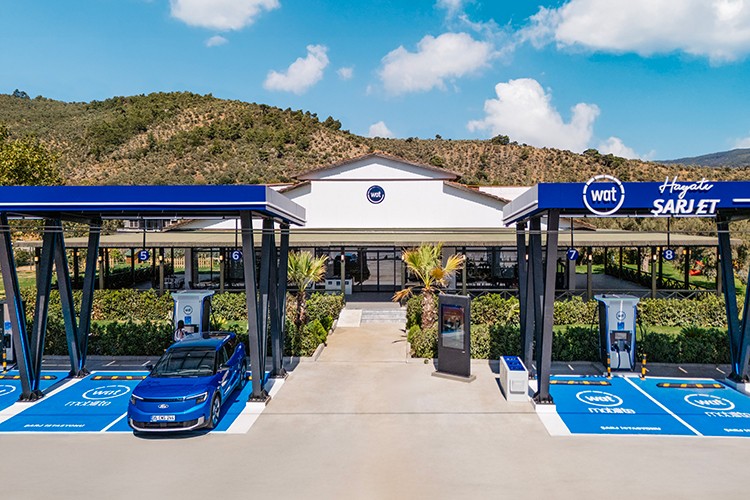 WAT Şarj HUB tesisi Muğla'da hizmete girdi