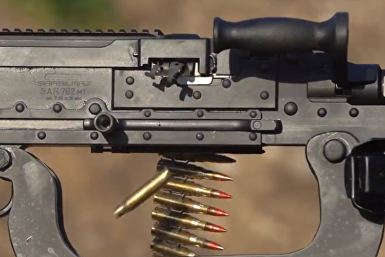 Makineli tüfek SAR 762 MT testleri geçti
