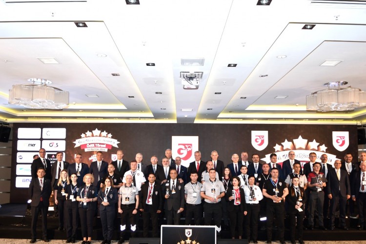 GÜSOD, Özel Güvenliğin Yıldızları ödül töreninde sektörün kahramanlarını onurlandırdı