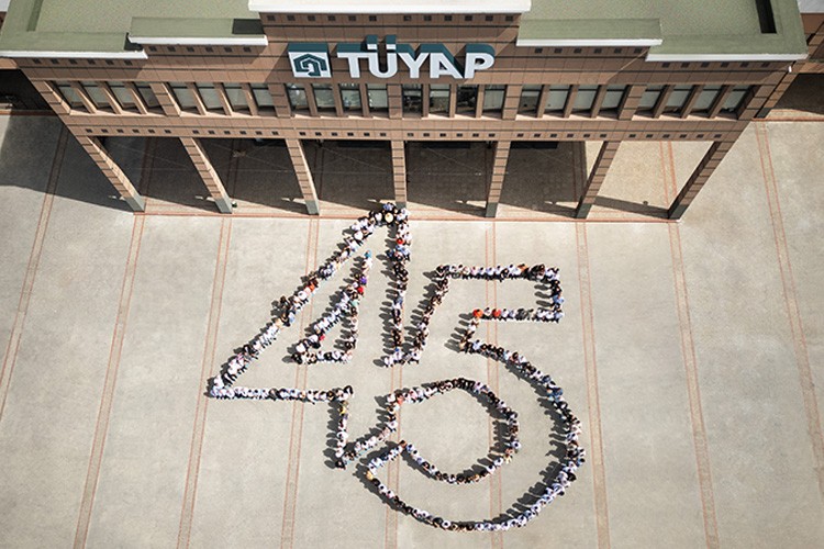 Tüyap Fuarcılık Grubu, Mirasımız Gelecek sloganıyla 45. yılını kutluyor