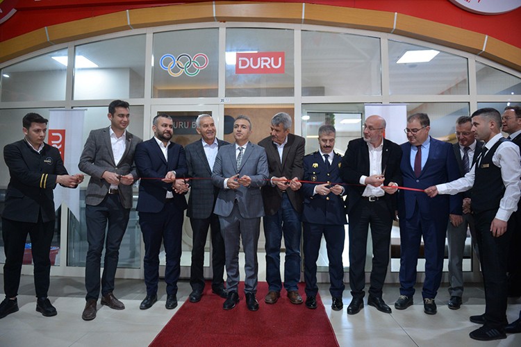 Karaman'da Duru Bulgur Taekwondo salonu açıldı