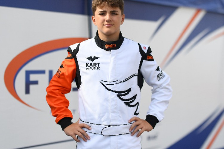 Alp Aksoy, WSK Avrupa Serisi'nde ilk yarışına çıkıyor