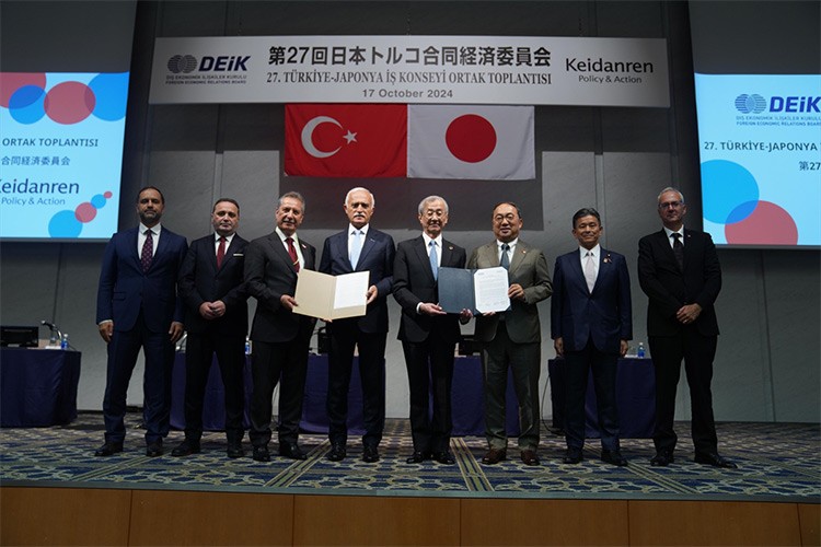Japonya-Türkiye İş Konseyi Toplantısı Tokyo'da gerçekleşti