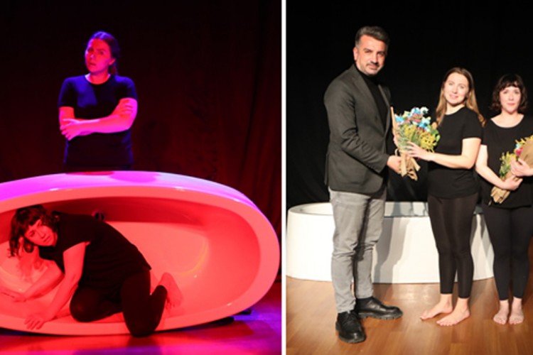 'UYANDIĞIMDA SESİN YOKTU' TİYATRO OYUNU, KARTAL'DA SAHNELENDİ