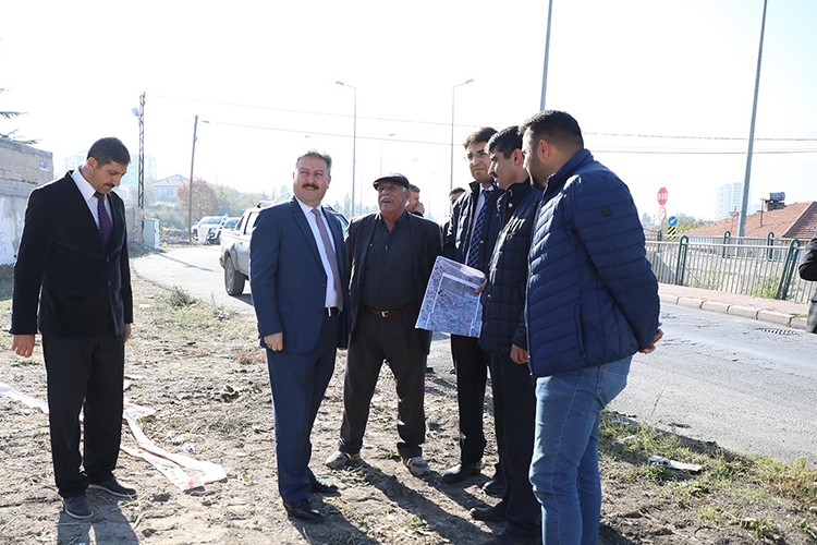 Melikgazi yeni bir bağlantı yoluna kavuşuyor