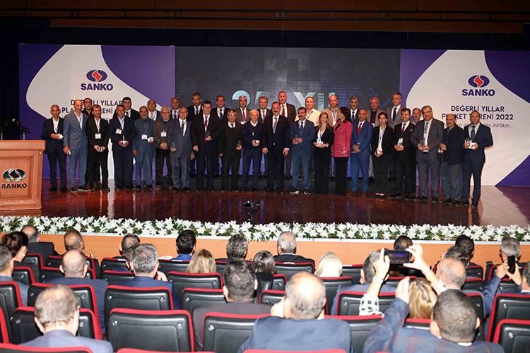 Değerli yıllar plaket töreni