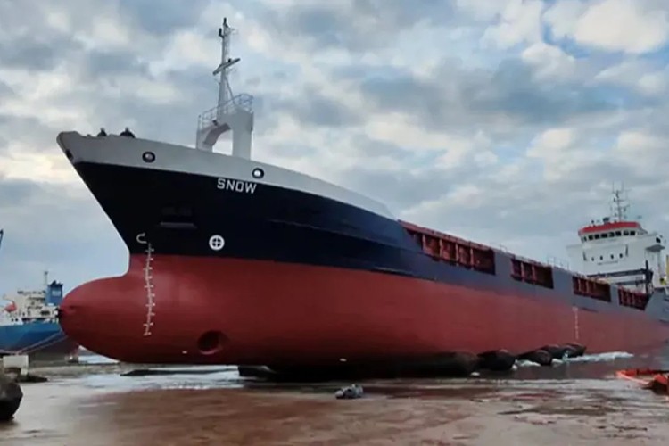 91 metrelik gemide bakım tamamlandı