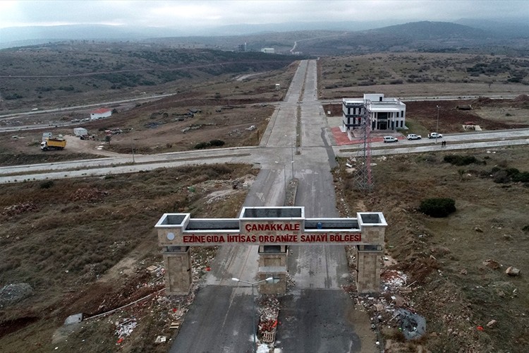 Ezine'de Gıda İhtisas OSB yükseliyor