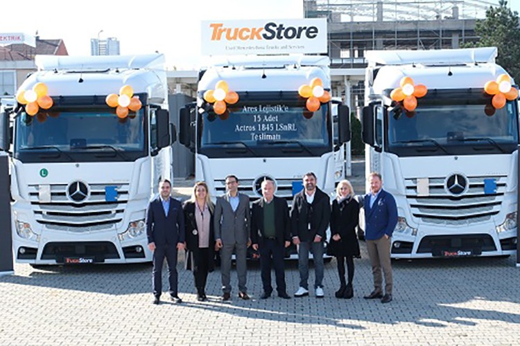 Ares Lojistik, filosunu Actros çekicilerle büyüttü