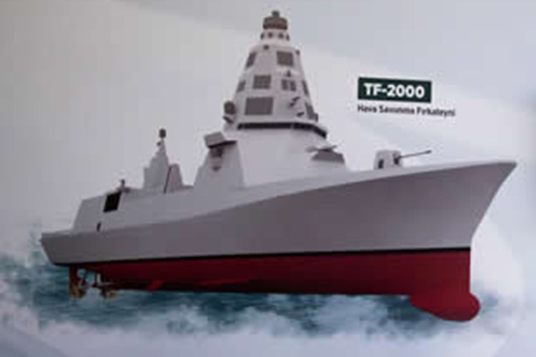 Milli muhrip TF-2000'de Türk Loydu imzası