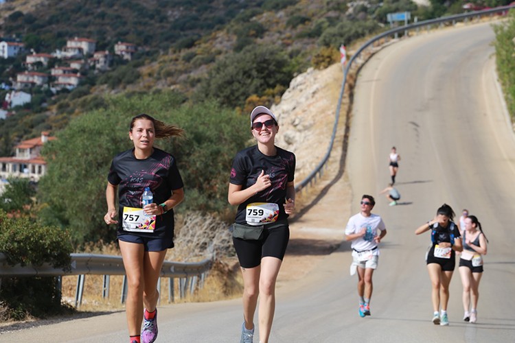 "5. Kaş Yarımadaton Yarışları" tamamlandı