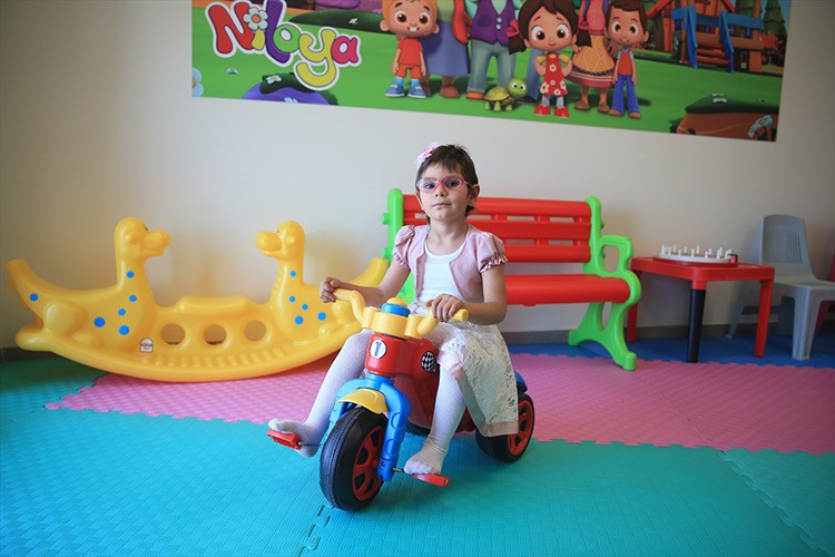 Serebral palsi ve lösemiyle mücadelesini de kazandı