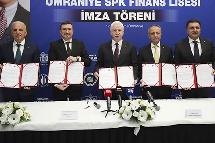 SPK Finans Lisesi Protokol İmza Töreni düzenlendi