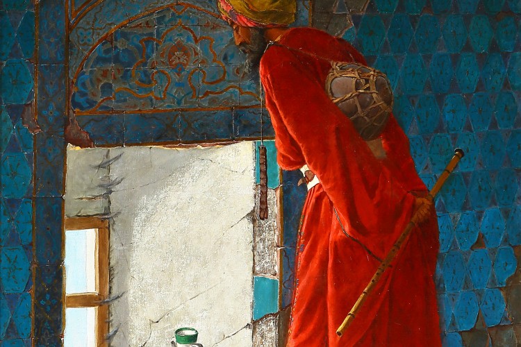 İkinci "Kaplumbağa Terbiyecisi" Türkiye İş Bankası Resim Heykel Müzesi'nde