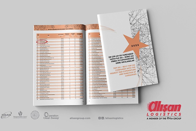 Ar-Ge 250 listesinde 42 sıra birden yükseldi