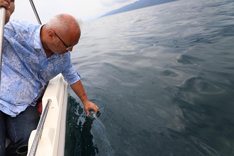 Çayeli açıklarındaki petrol potansiyelinin belirlenmesi için örnekler alındı