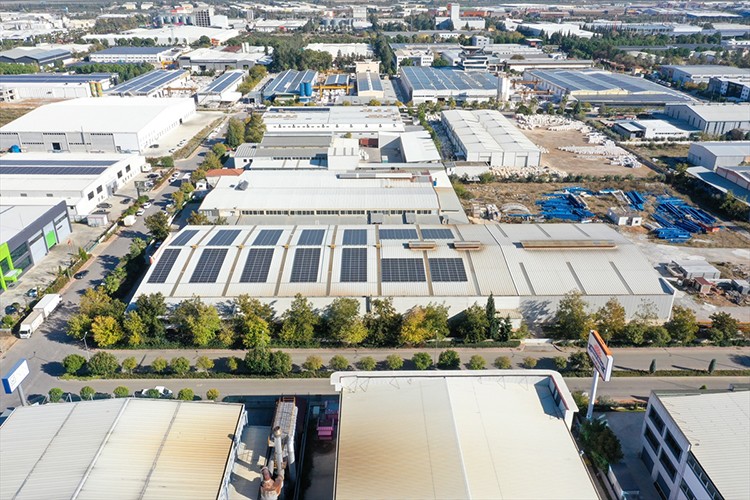 Antalya OSB'de tüketilen elektriğin yüzde 10'u GES'ten