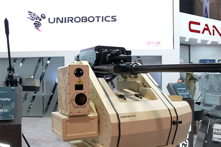UNIROBOTICS uzaktan komutalı silah sistemleri ürün ailesiyle öne çıkıyor