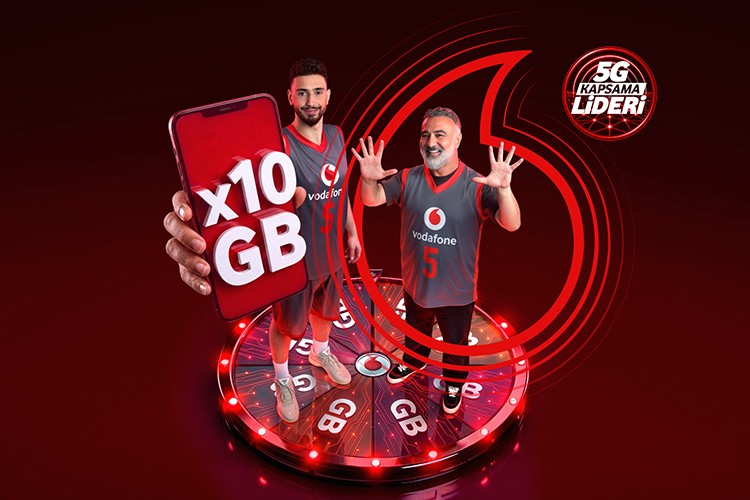 Vodafone, 5G kapsama liderliğini müşterileriyle kutluyor