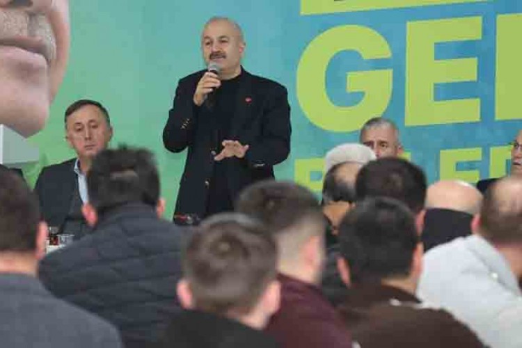 BAŞKAN ADAYI BÜYÜKGÖZ TAKSİCİLERİ SAHURDA AĞIRLADI