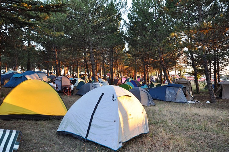 YediHilal Derneğinin 8. Dağ Kampı Kütahya'da düzenlendi