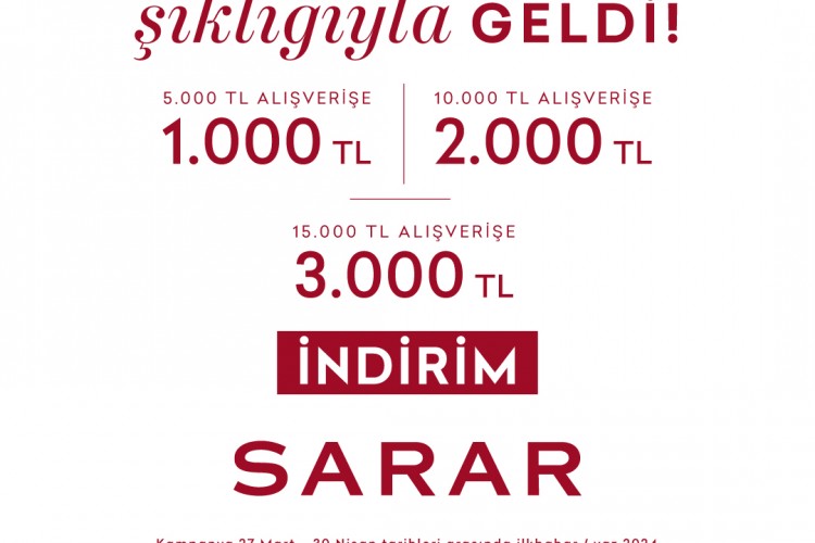 Sarar'da Bahar, Şıklığıyla Geldi!