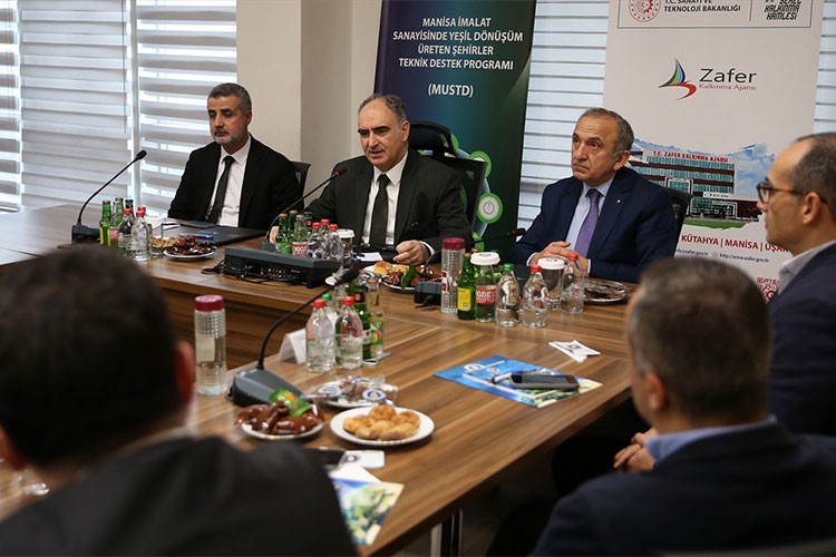 Manisa'da 11 sanayi kuruluşu "yeşil dönüşüm" protokolü imzaladı