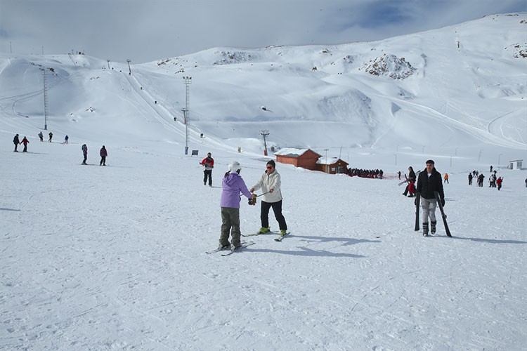 Mergabütan Kayak Merkezi hizmete açıldı