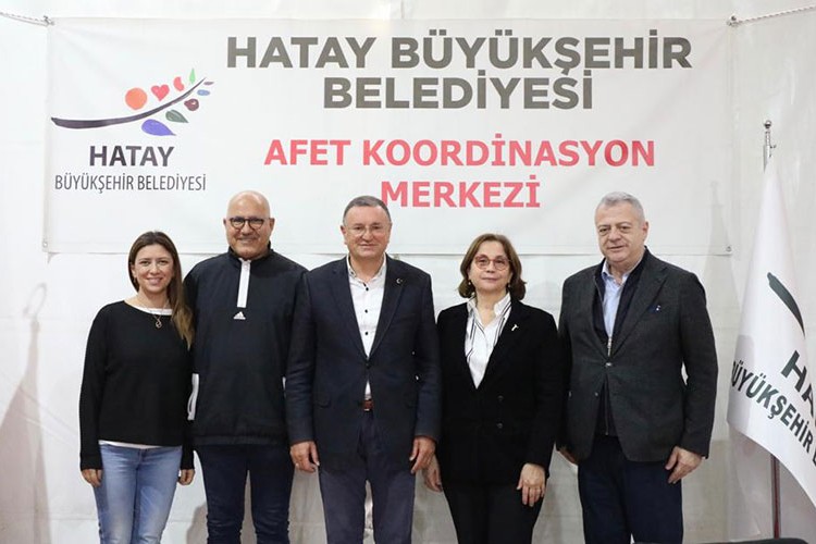 Deprem bölgesinde ortak çalışma mekanları kuruluyor