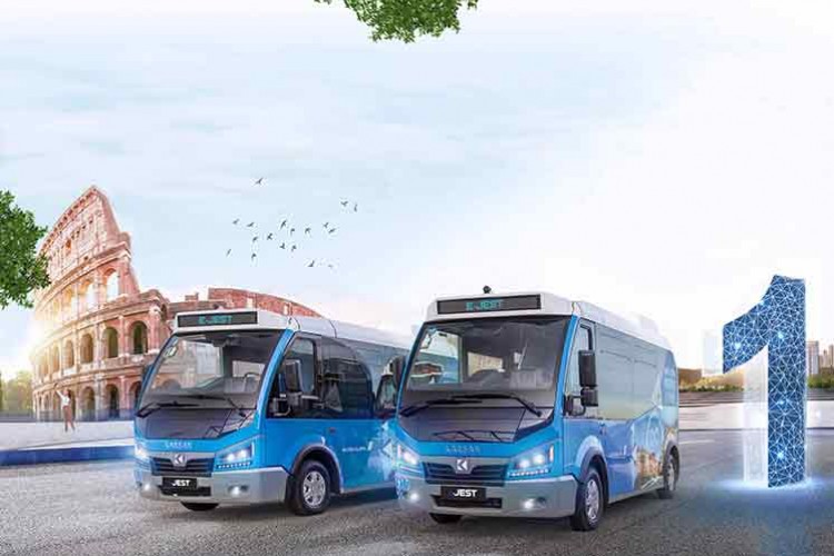 Avrupa'da Satılan 4 Elektrikli Minibüsten Biri Karsan e-JEST Oldu