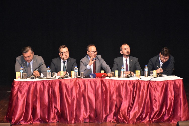 Artvin'de maden toplantısı yapıldı