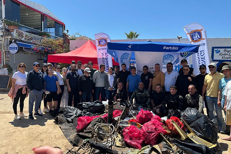 Temiz bir gelecek için Gümüşlük'te buluştular