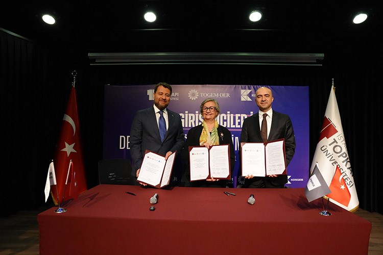 Kadın girişimcilere üçlü destek