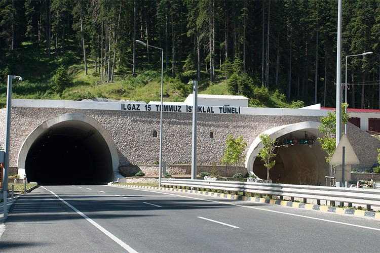 Ilgaz tüneliyle 2,5 milyar lira tasarruf sağlandı