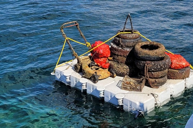 İş Bankası öncülüğünde deniz dip temizliği