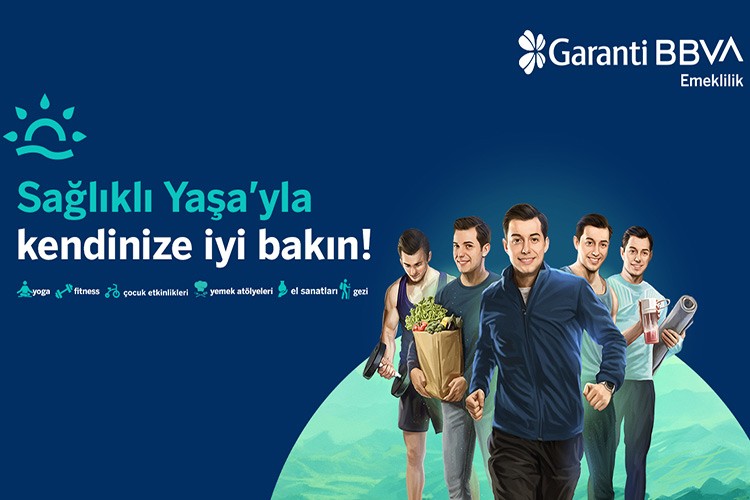 Garanti BBVA Emeklilik'ten "Sağlıklı Yaşa" festivali