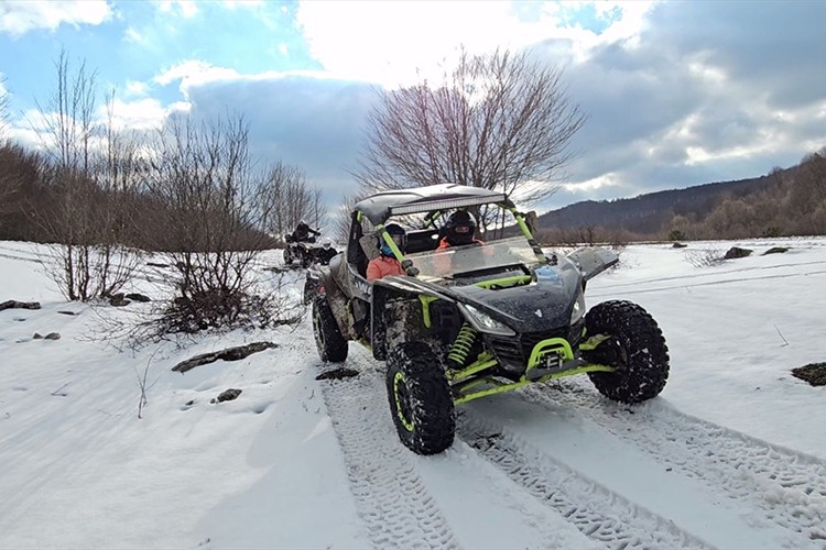 Samanlı Dağları kış safarisi yapmak isteyenleri ağırlıyor